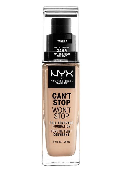 NYX Professional Makeup Can't Stop Won't Stop 12 Tan Full.